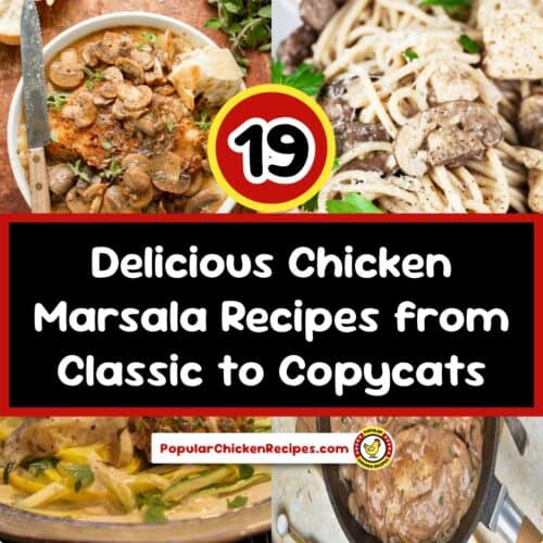 Tasty Chicken Marsala dishes with mushrooms and herbs for flavorful meals.