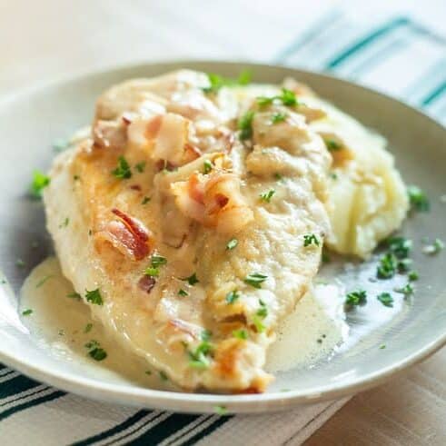 Chicken Marsala recipe with tender chicken, mushrooms, and rich Marsala wine sauce.