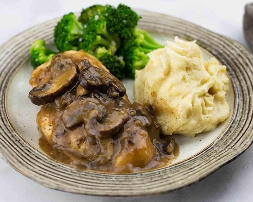 Chicken Marsala in the Ninja Foodi