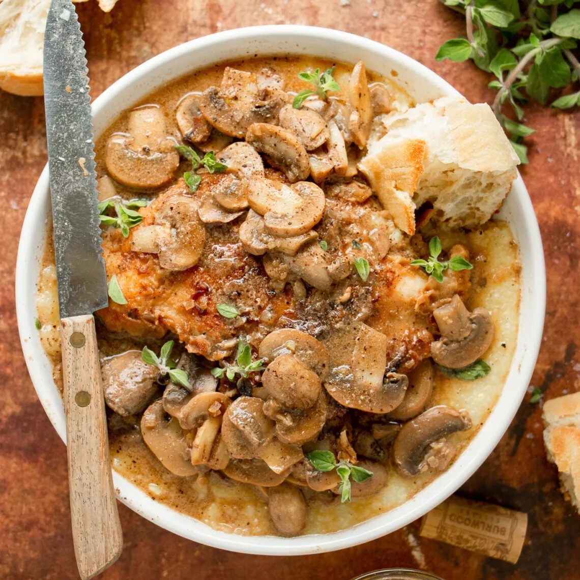 Delicious Chicken Marsala with mushrooms, perfect for a hearty dinner. Easy recipe for flavorful chi.